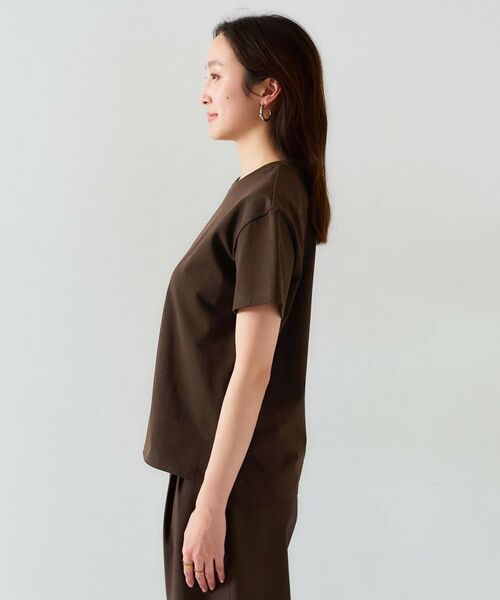 UNTITLED / アンタイトル カットソー | 【ベーシック/インナーにも/手洗い可】クルーネックプルオーバー | 詳細16