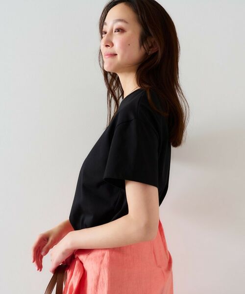 UNTITLED / アンタイトル カットソー | 【ベーシック/インナーにも/手洗い可】クルーネックプルオーバー | 詳細8