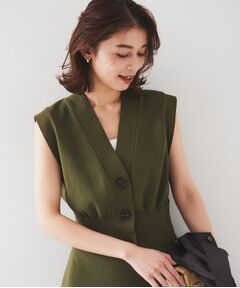#25091 たまやん　Aラインベスト　オーダー FIRST BEAT スクールニットベスト M〜3L (ニットベスト 制服