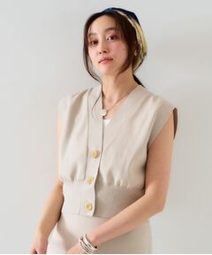 UNTITLED / アンタイトル ニット・セーター | 【セットアップ可能】コンパクトニットベスト