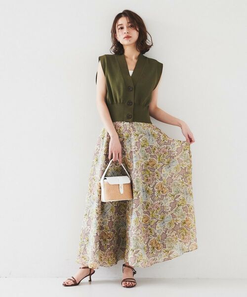 UNTITLED / アンタイトル ニット・セーター | 【セットアップ可能】コンパクトニットベスト | 詳細12