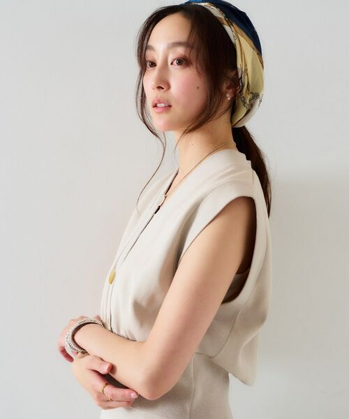 UNTITLED / アンタイトル ニット・セーター | 【セットアップ可能】コンパクトニットベスト | 詳細15