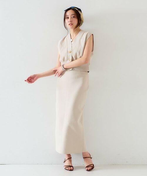 UNTITLED / アンタイトル ニット・セーター | 【セットアップ可能】コンパクトニットベスト | 詳細16