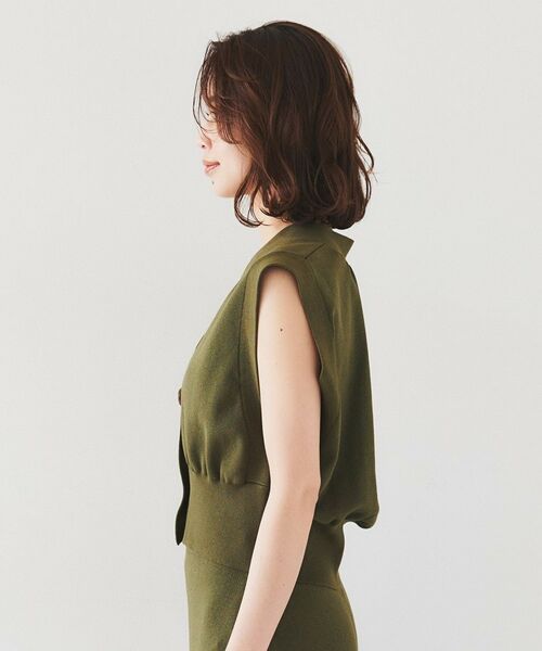 UNTITLED / アンタイトル ニット・セーター | 【セットアップ可能】コンパクトニットベスト | 詳細19