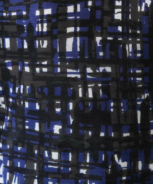 UNTITLED / アンタイトル ニット・セーター | 【セットアップ可能/アンサンブル可能/シアー】チェックプリント プルオーバーニット | 詳細12