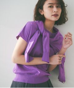 UNTITLED / アンタイトル ニット・セーター | 【11色展開/コットン100/アンサンブル可能】 プルオーバーニット