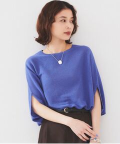 UNTITLED / アンタイトル ニット・セーター | 【体型カバー/清涼感】ドルマンスリーブ プルオーバーニット