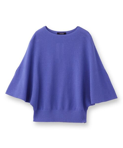UNTITLED / アンタイトル ニット・セーター | 【体型カバー/清涼感】ドルマンスリーブ プルオーバーニット | 詳細1