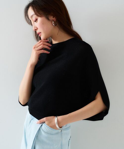 UNTITLED / アンタイトル ニット・セーター | 【体型カバー/清涼感】ドルマンスリーブ プルオーバーニット | 詳細11
