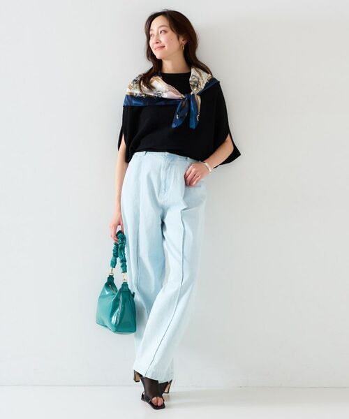 UNTITLED / アンタイトル ニット・セーター | 【体型カバー/清涼感】ドルマンスリーブ プルオーバーニット | 詳細12