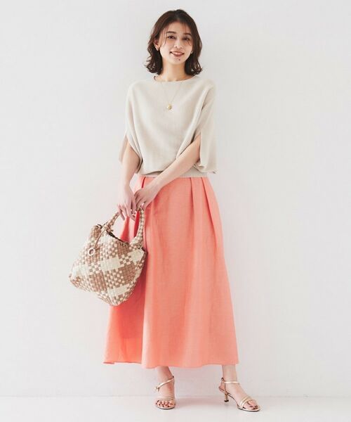 UNTITLED / アンタイトル ニット・セーター | 【体型カバー/清涼感】ドルマンスリーブ プルオーバーニット | 詳細16