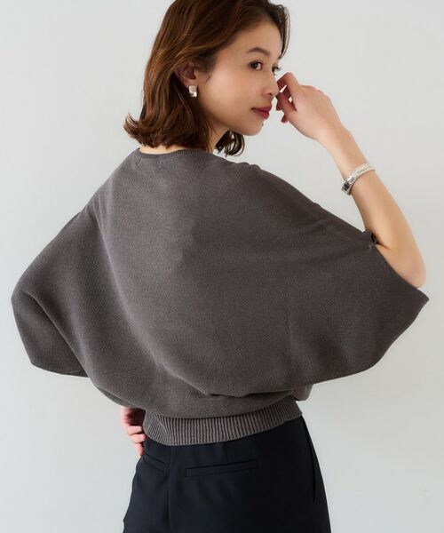 UNTITLED / アンタイトル ニット・セーター | 【体型カバー/清涼感】ドルマンスリーブ プルオーバーニット | 詳細7