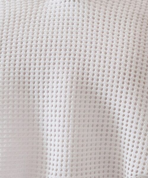 UNTITLED / アンタイトル ニット・セーター | 【七分袖/春夏素材】メッシュ衿付きニット | 詳細10