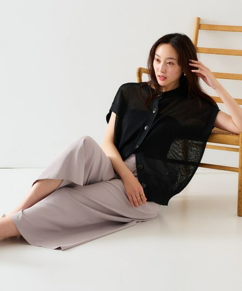 UNTITLED / アンタイトル ニット・セーター | 【前後2WAY/清涼感】コクーンシルエット プルオーバーニット | 詳細12