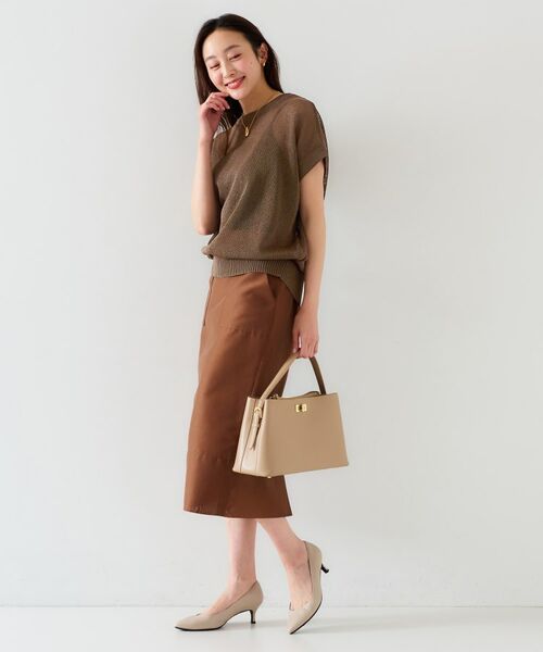 UNTITLED / アンタイトル ニット・セーター | 【前後2WAY/清涼感】コクーンシルエット プルオーバーニット | 詳細19