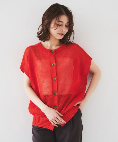 UNTITLED / アンタイトル ニット・セーター | 【前後2WAY/清涼感】コクーンシルエット プルオーバーニット | 詳細21