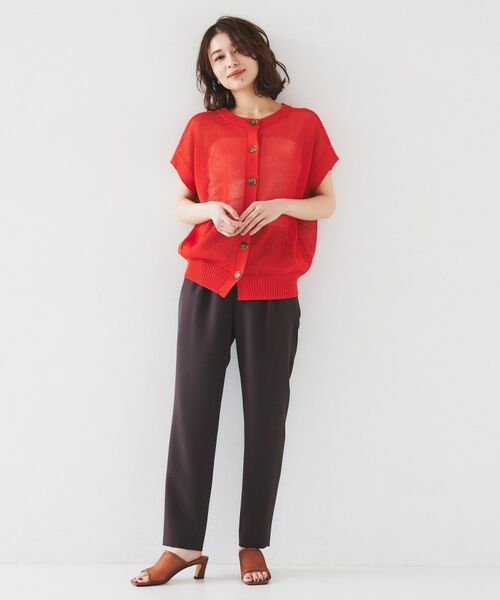 UNTITLED / アンタイトル ニット・セーター | 【前後2WAY/清涼感】コクーンシルエット プルオーバーニット | 詳細23