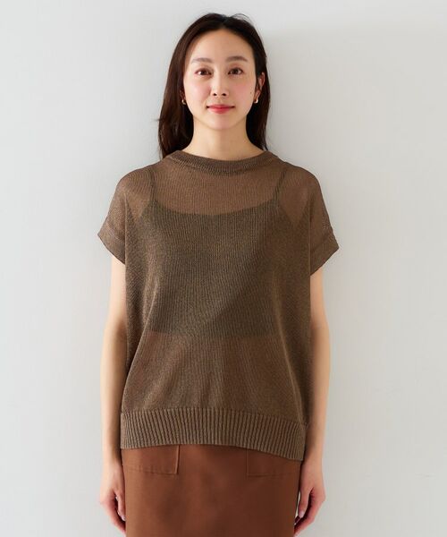 UNTITLED / アンタイトル ニット・セーター | 【前後2WAY/清涼感】コクーンシルエット プルオーバーニット | 詳細27