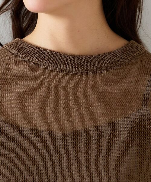 UNTITLED / アンタイトル ニット・セーター | 【前後2WAY/清涼感】コクーンシルエット プルオーバーニット | 詳細30