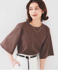 UNTITLED / アンタイトル ニット・セーター | 【清涼感/二の腕カバー】シアープルオーバーニット