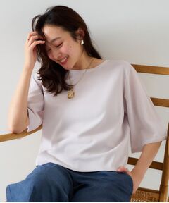 UNTITLED / アンタイトル ニット・セーター | 【清涼感/二の腕カバー】シアープルオーバーニット