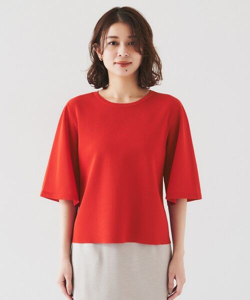 UNTITLED / アンタイトル ニット・セーター | 【清涼感/二の腕カバー】シアープルオーバーニット | 詳細26