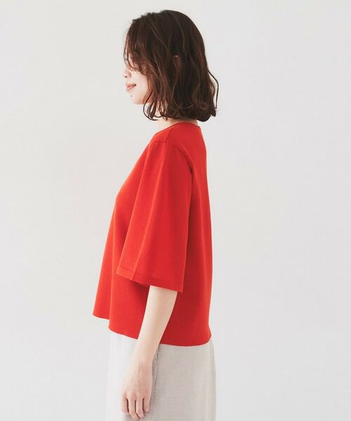 UNTITLED / アンタイトル ニット・セーター | 【清涼感/二の腕カバー】シアープルオーバーニット | 詳細27