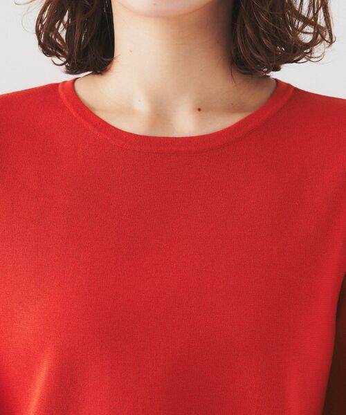 UNTITLED / アンタイトル ニット・セーター | 【清涼感/二の腕カバー】シアープルオーバーニット | 詳細29