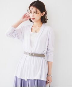 UNTITLED / アンタイトル カーディガン・ボレロ | 【接触冷感/UV機能/遮熱】ジャージカーディガン