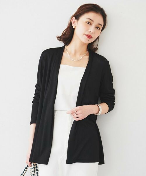 UNTITLED / アンタイトル カーディガン・ボレロ | 【接触冷感/UV機能/遮熱】ジャージカーディガン | 詳細10