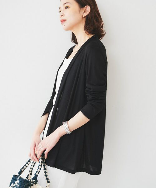 UNTITLED / アンタイトル カーディガン・ボレロ | 【接触冷感/UV機能/遮熱】ジャージカーディガン | 詳細11