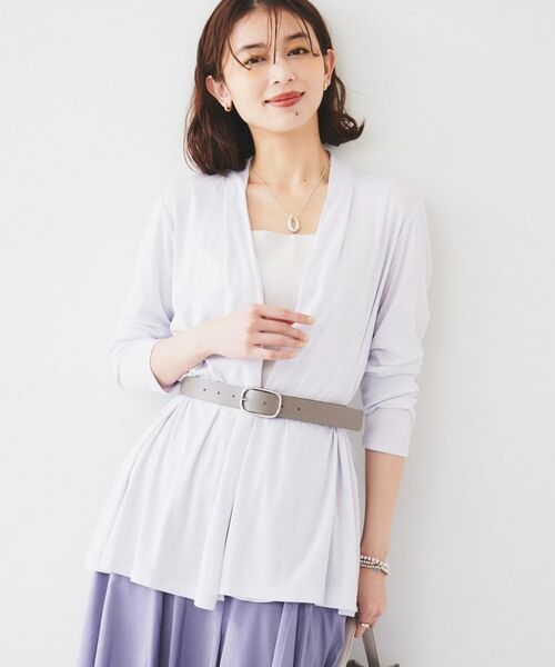 UNTITLED / アンタイトル カーディガン・ボレロ | 【接触冷感/UV機能/遮熱】ジャージカーディガン | 詳細14