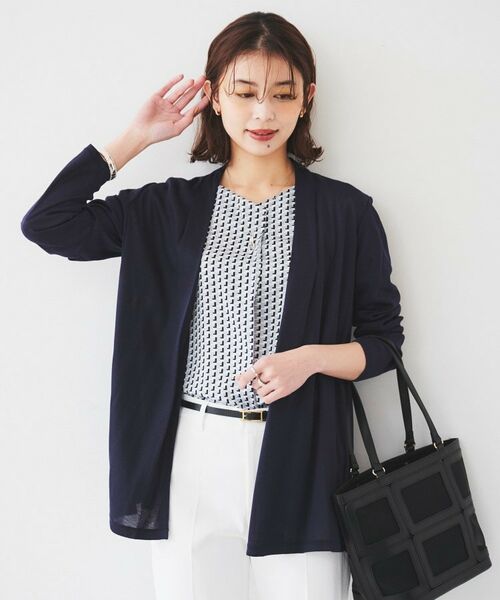 UNTITLED / アンタイトル カーディガン・ボレロ | 【接触冷感/UV機能/遮熱】ジャージカーディガン | 詳細18