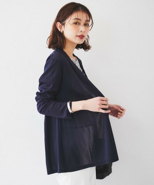 UNTITLED / アンタイトル カーディガン・ボレロ | 【接触冷感/UV機能/遮熱】ジャージカーディガン | 詳細19