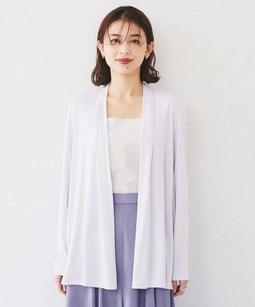 UNTITLED / アンタイトル カーディガン・ボレロ | 【接触冷感/UV機能/遮熱】ジャージカーディガン | 詳細22