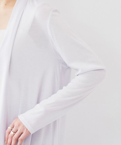 UNTITLED / アンタイトル カーディガン・ボレロ | 【接触冷感/UV機能/遮熱】ジャージカーディガン | 詳細26