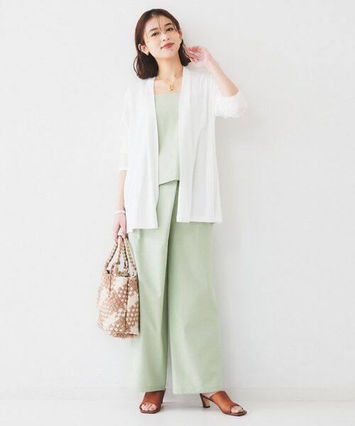 UNTITLED / アンタイトル カーディガン・ボレロ | 【接触冷感/UV機能/遮熱】ジャージカーディガン | 詳細4