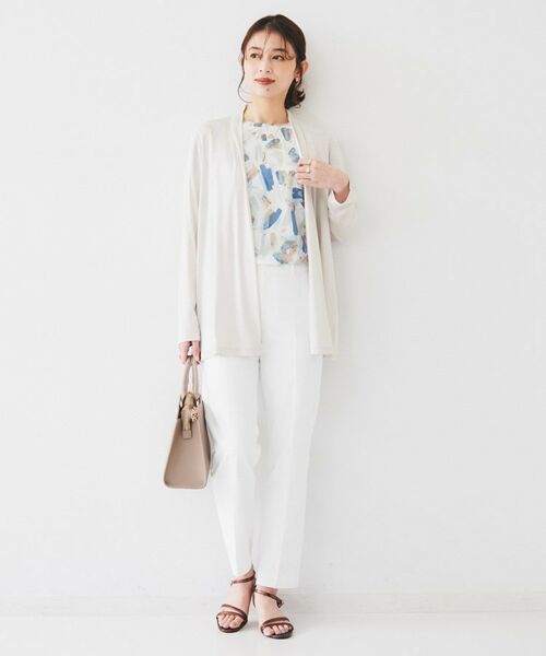 UNTITLED / アンタイトル カーディガン・ボレロ | 【接触冷感/UV機能/遮熱】ジャージカーディガン | 詳細8