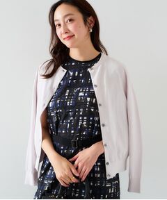 UNTITLED / アンタイトル カーディガン・ボレロ | 【11色展開/コットン100/アンサンブル可能】クルーカーディガン