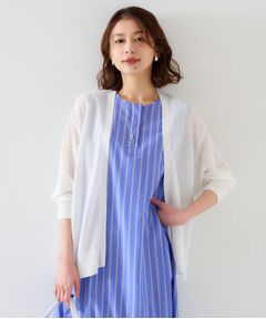 UNTITLED / アンタイトル カーディガン・ボレロ | 【体型カバー/日除け】ドルマンスリーブ ガーターカーディガン