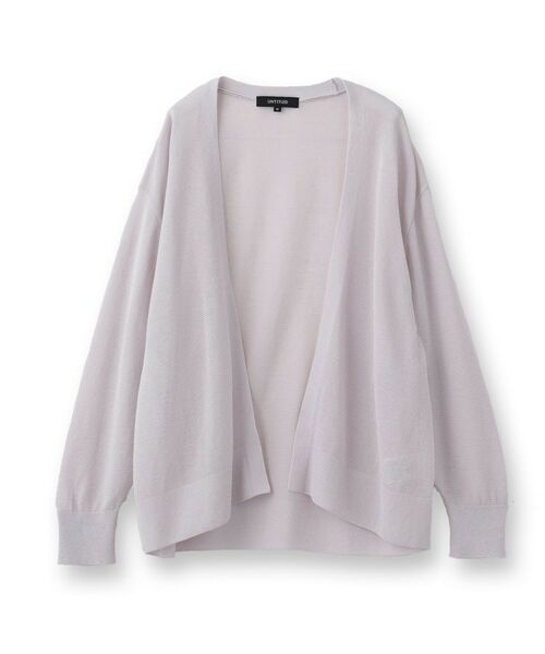 UNTITLED / アンタイトル カーディガン・ボレロ | 【体型カバー/日除け】ドルマンスリーブ ガーターカーディガン | 詳細1