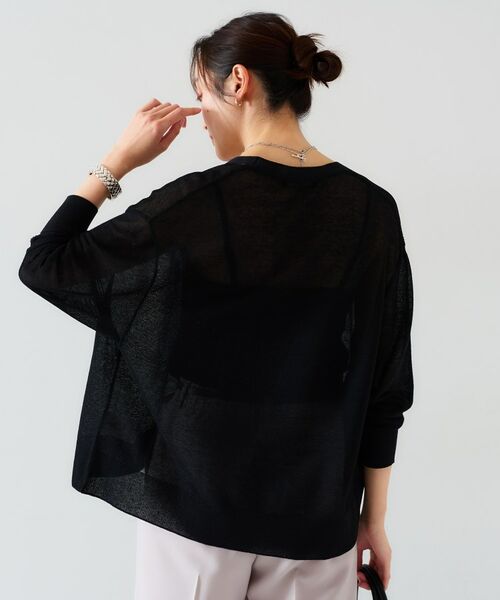 UNTITLED / アンタイトル カーディガン・ボレロ | 【体型カバー/日除け】ドルマンスリーブ ガーターカーディガン | 詳細11