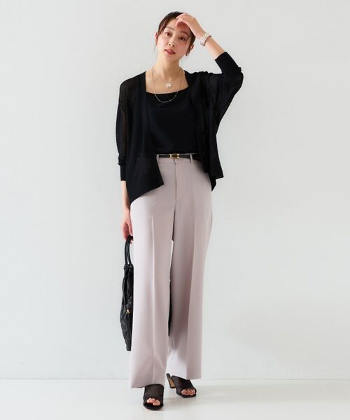 UNTITLED / アンタイトル カーディガン・ボレロ | 【体型カバー/日除け】ドルマンスリーブ ガーターカーディガン | 詳細12