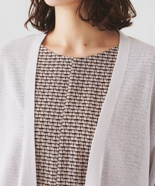 UNTITLED / アンタイトル カーディガン・ボレロ | 【体型カバー/日除け】ドルマンスリーブ ガーターカーディガン | 詳細17