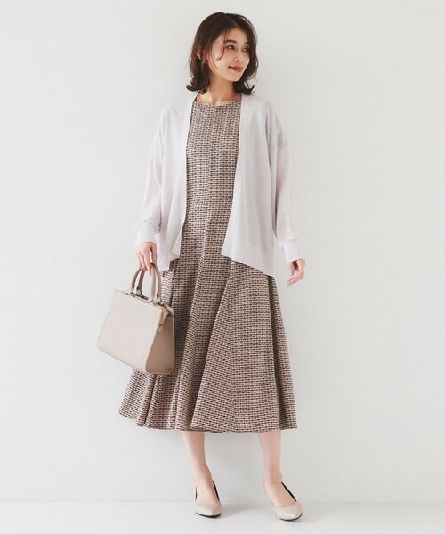 UNTITLED / アンタイトル カーディガン・ボレロ | 【体型カバー/日除け】ドルマンスリーブ ガーターカーディガン | 詳細8