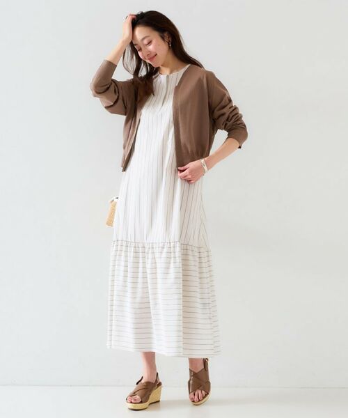 UNTITLED / アンタイトル カーディガン・ボレロ | 【体型カバー/日除け】シアーニットカーディガン | 詳細15