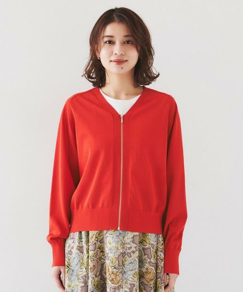 UNTITLED / アンタイトル カーディガン・ボレロ | 【体型カバー/日除け】シアーニットカーディガン | 詳細20