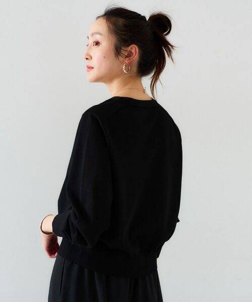 UNTITLED / アンタイトル カーディガン・ボレロ | 【体型カバー/日除け】シアーニットカーディガン | 詳細9