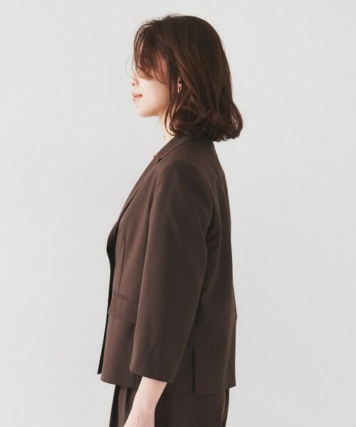UNTITLED / アンタイトル テーラードジャケット | 【オンオフ使える/セットアップ可能】トロピカルウール シングルブレストジャケット | 詳細11