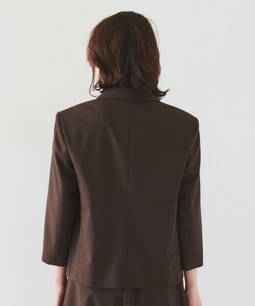 UNTITLED / アンタイトル テーラードジャケット | 【オンオフ使える/セットアップ可能】トロピカルウール シングルブレストジャケット | 詳細12